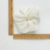 Pleated Minimalist Scrunchies Solid Color Hair Tie Elegant Women Hair Accessory for Office Chic