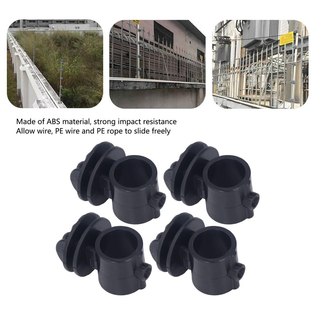 50 PcsCelsiusset 2.1CM Insulator Screws Pulse Grid System Accessories for Electronic Fence Bearing Rod