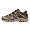 Xt-Quest Versatile Fashion Comfortable Breathable Low-Top Running Shoes Unisex Running Shoes Brown Yellow 478850