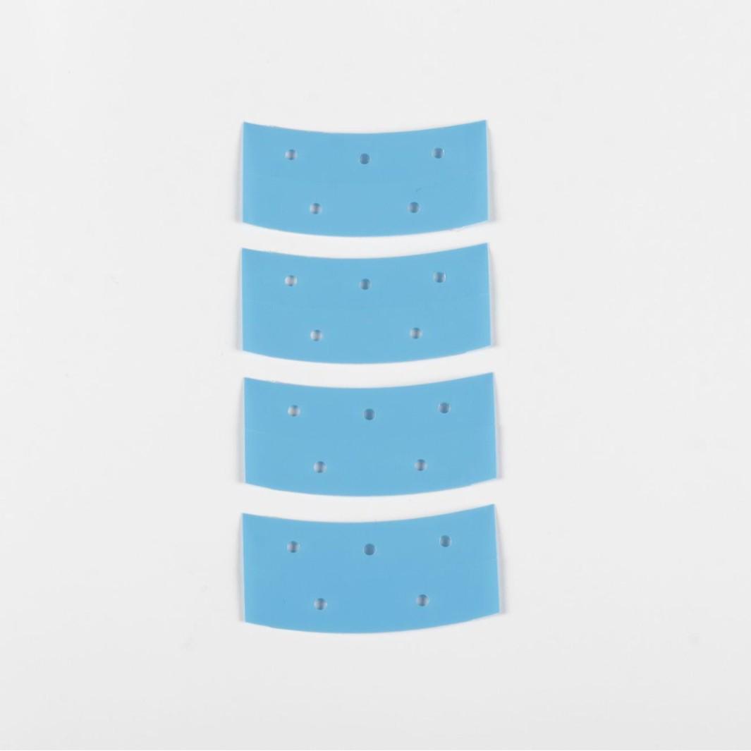 

36-Piece Blue PU Double-Sided Wig Tape: High Adhesive, Waterproof, Sweatproof, and Breathable 36 pieces, 1 pack светло-синий