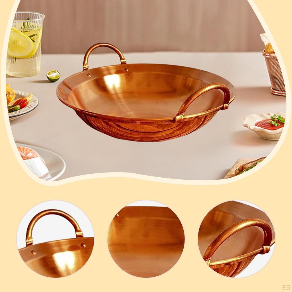 Pot Cookware Chinese Style Easy to Clean Versatile Soup Wok for Party Restaurant Camping
