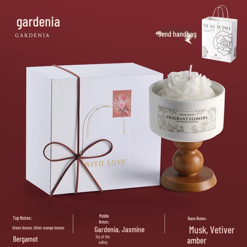 Luxury Scented Candle Gift Set: Elegant Aroma for Weddings, Birthdays, and Bedroom Decor with Long-Lasting Fragrance