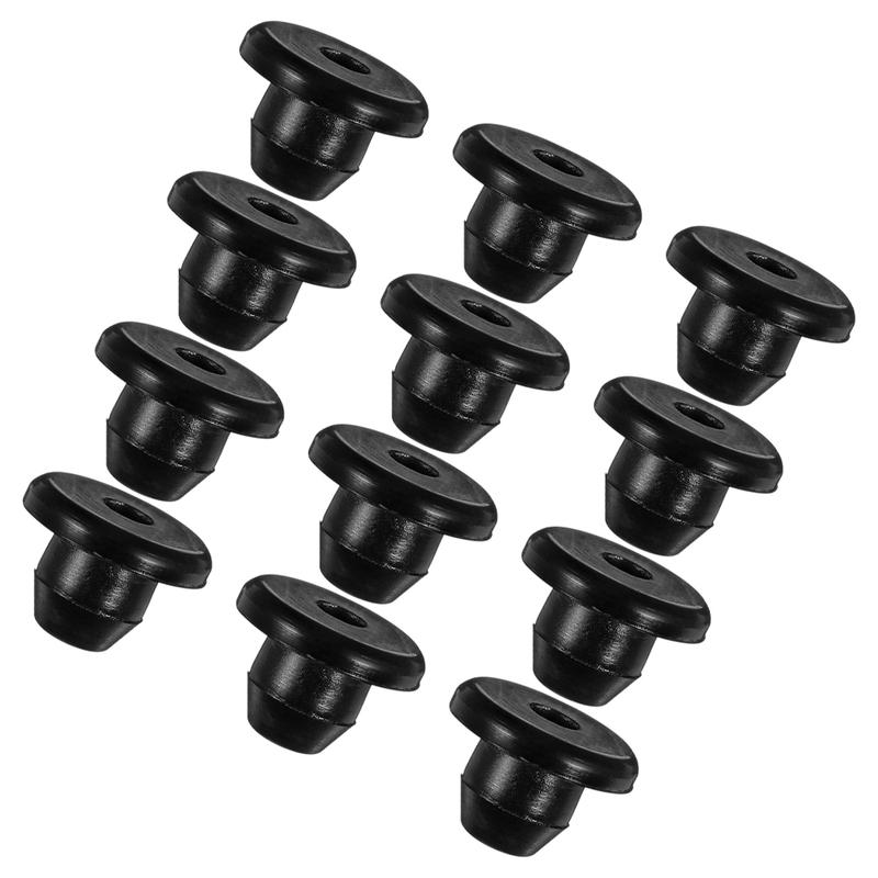 12pcs Jack Rubber Plug Oil Seal Car Bottle Filler Adapter Floor Bung Hydraulic Jack Plugs Repair Tools Durable Reliable