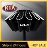 2026 Hot Car Sticker Car Led Light Automatic Folding Windproof Sunshade Umbrella Sun Protection Umbrella For Kia Rio 3 4 K2 K3 X
