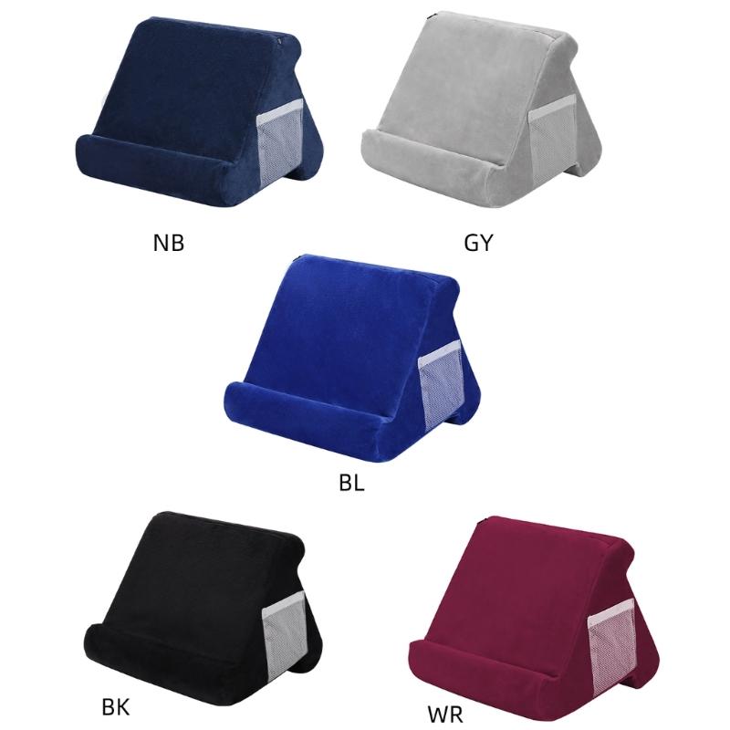 Reading Pillow Triangular Tablet Cushion Holder for Digital Readers Smartphones and Tablets Ergonomic Design