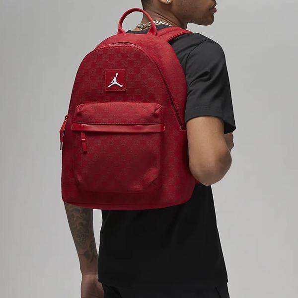 Nový polyesterový batoh Jordan Velká velikost Unisex Červený FJ6784-687