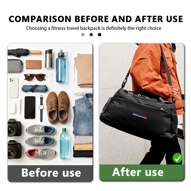 XWDS7 For BMW Car Logo Fitness Enthusiast Organiser Oxford Cloth Travel Storage Bag 1 2 3 5 7 Series X1 X2 X3 X4 X5 X6 G20 G30 G11 G12