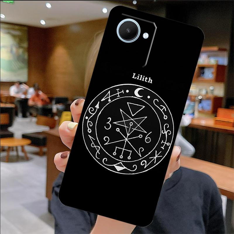 Witchcraft Occult Pentagram Case For Realme C75 C67 C61 C55 C53 C51 C21Y C25S 10 11 12 13 14 Pro Plus GT 6T 6 5 GT7 Pro