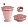 Portable Silicone Coffee Tumbler Collapsible Travel Cup for Hot Reusable Foldable And Cold Drinks To-Go Pocket Size Eco-friendly Mug