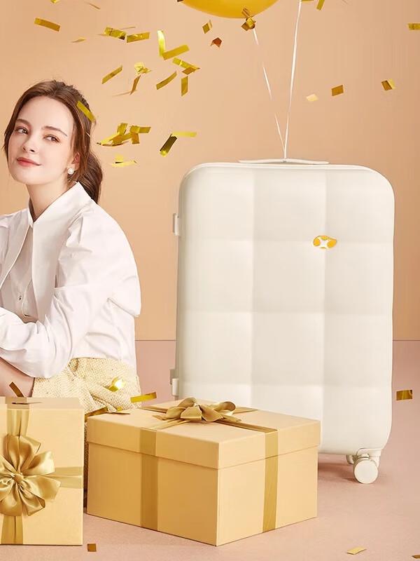 MGOB 20-inch Kids  Checkered Carry-On Suitcase