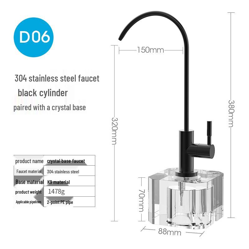 TLXT D06 Stainless Steel Kitchen Water Purifier Faucet