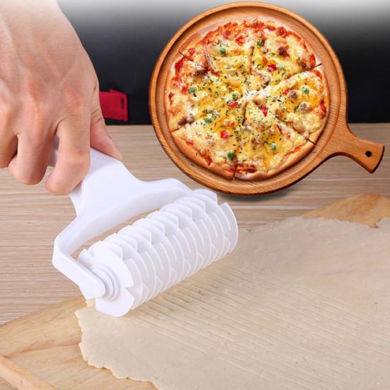 Yousheng Pizza Punch PP Pizza Dough Roller Patterned Wheel Tool for Crust Scoring BPA-Free Bread Dough Hob Exhaust Tools