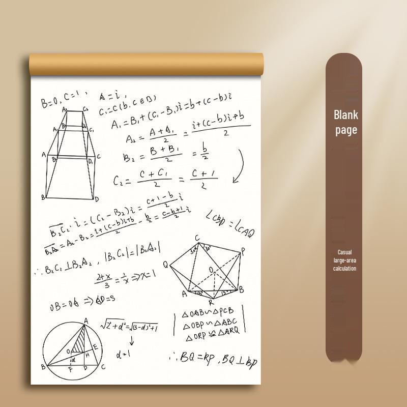 A4 Draft Paper: Suitable for Exams and Student Use at All Levels