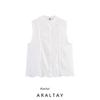 Araltay Autumn New Women's Clothing Fashion Style Fashion All-Match Casual Cut Out Embroider Shirt 8126947