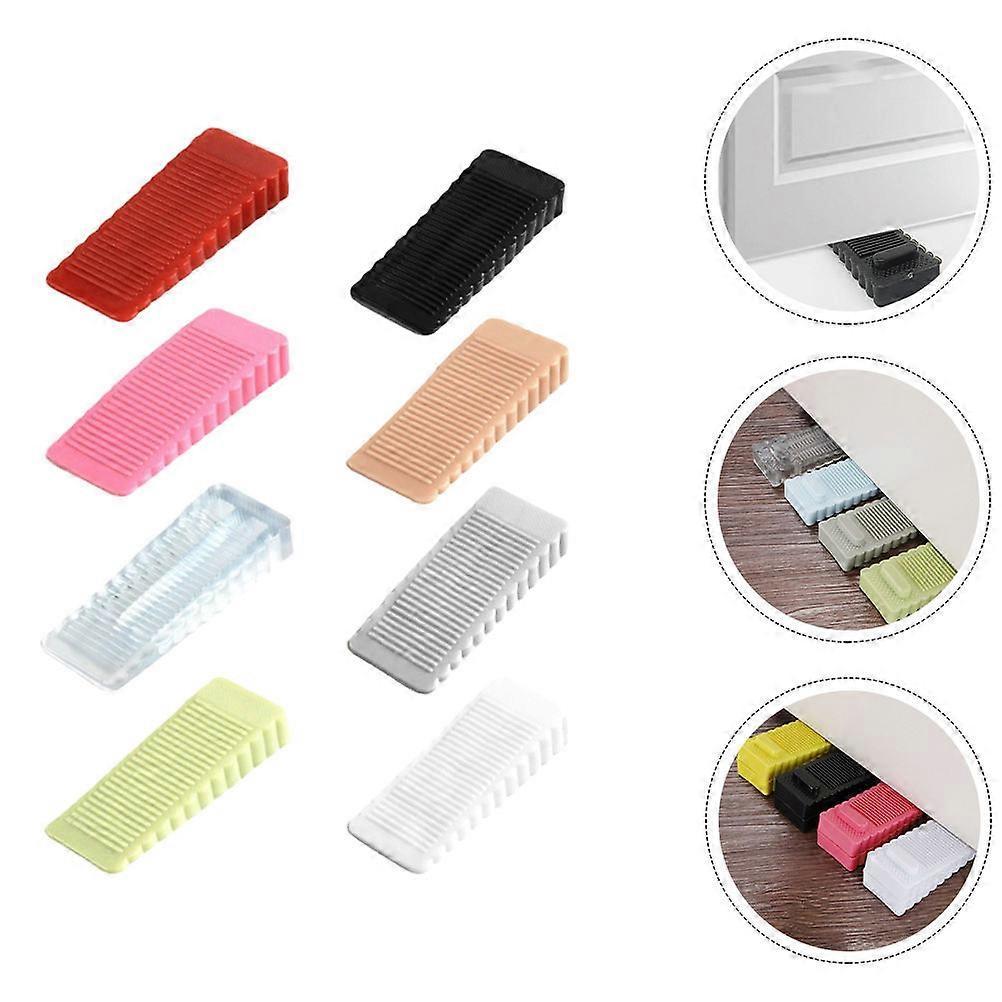 Silicone Door Stopper for Home Use 24Pcs Assorted Color Door Wedges