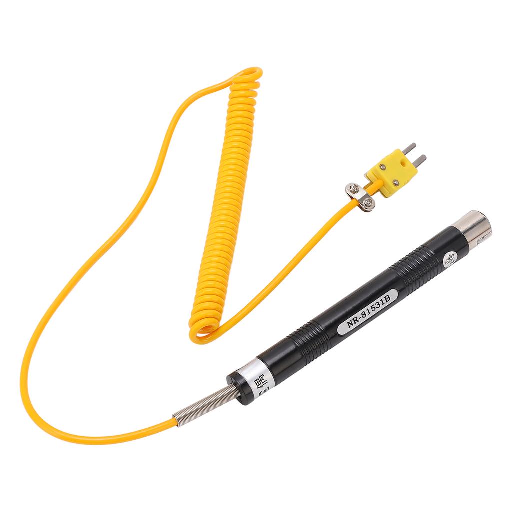 K Type Handheld Surface Thermocouple Probe Straight Shank Thermocouple Probe Replacement