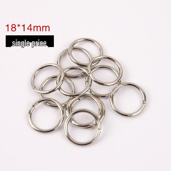 Gold-Plated & Silver-Plated Jump Ring Nine-Needle Keychain DIY Jewelry Accessory