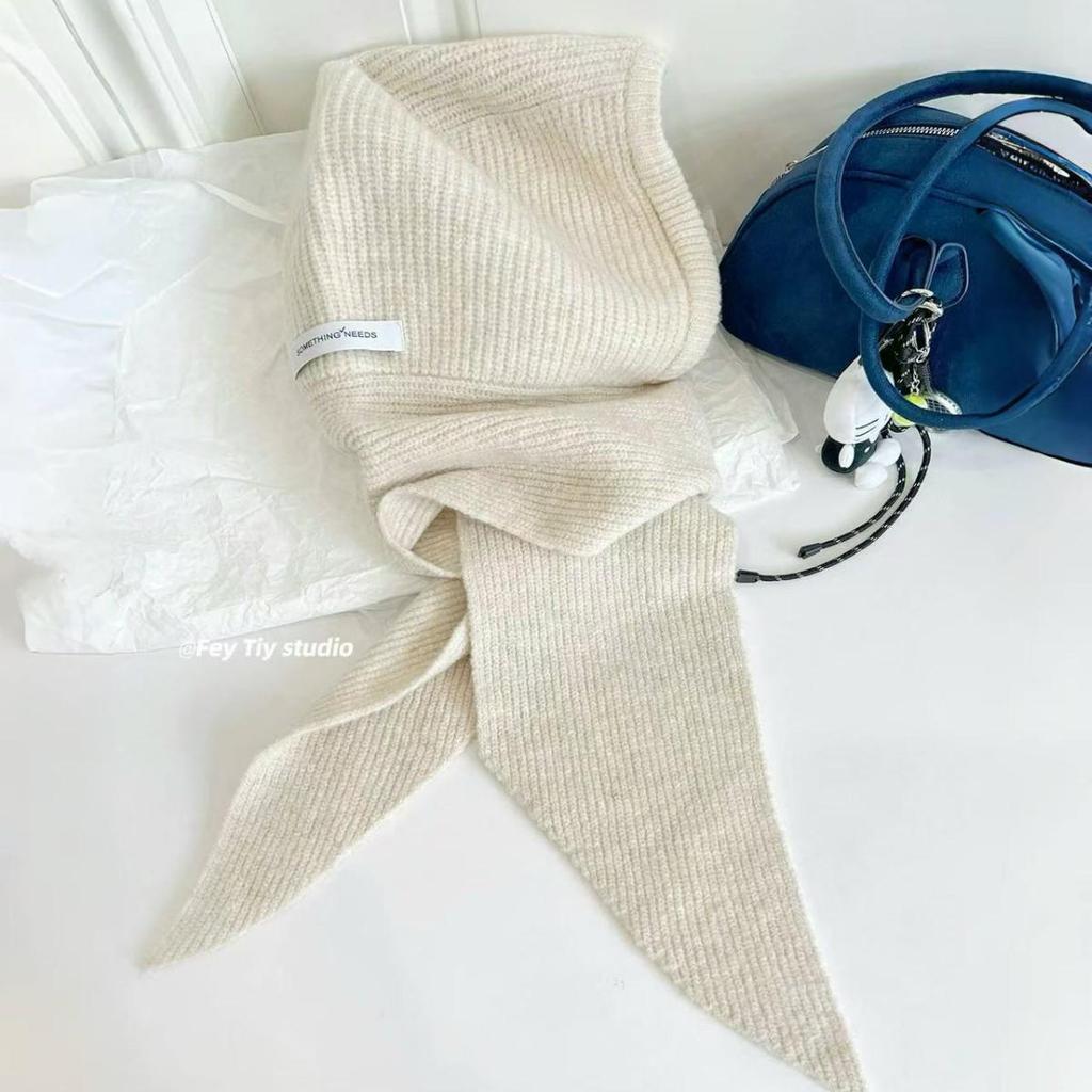 Korean Style Knit Hat & Scarf with Ear Protection - Women's Winter Balaclava