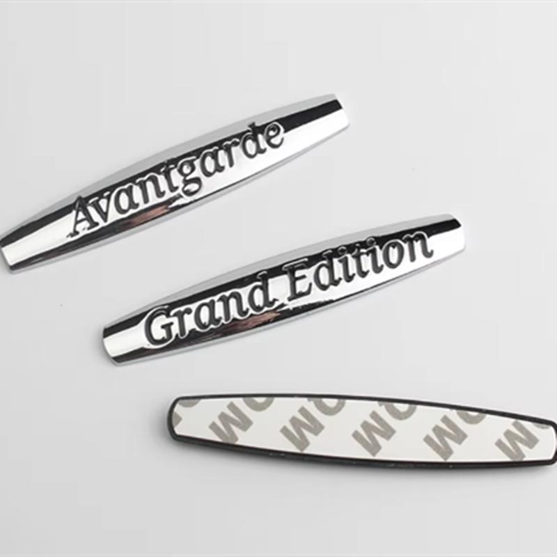 2 bucăți insignă 3D metal pentru aripi auto pentru W204 W205 W213 W211 W210 ML Grand Edition Avantgard emblemă emblemă autocolant Accesorii