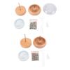 Wooden Bead Spinner Kit for Jewelry Making Effortless Rotating Beads Threader Bracelet Spinner Bowl