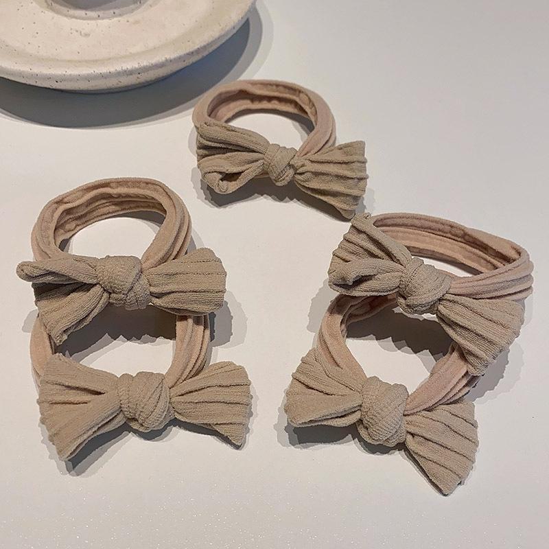 Cravată de păr cu coadă de cal de vară cu elasticitate înaltă - Bentita durabilă pentru femei de culoare uni