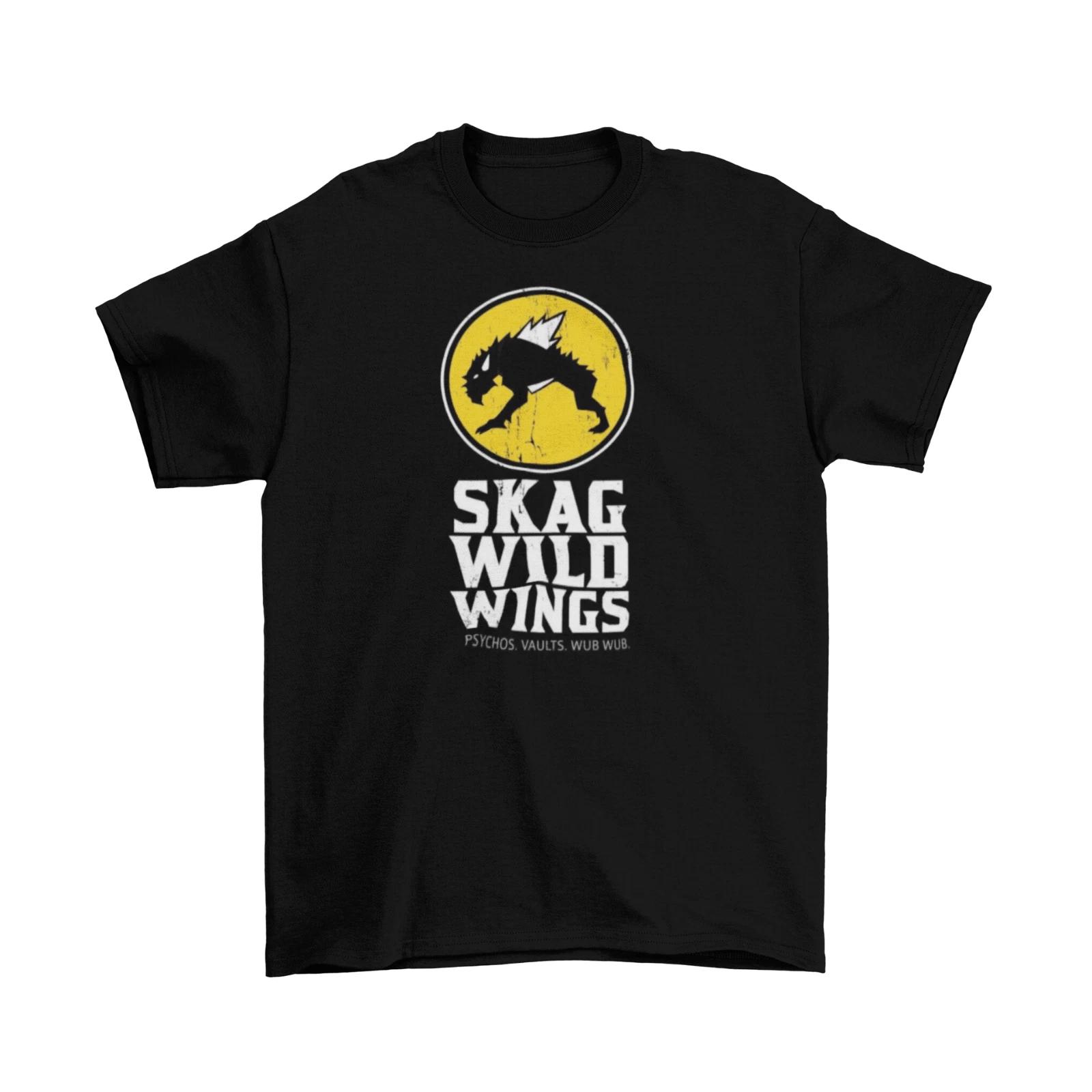 Borderlands Skag T-Shirt Unisex Vault Hunter Buffalo Wild Wings Adult Sizes New M