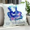 Singer - Ed Sheeran Cushion Cover Cushion Cover Set 4Pcs 50X50 45X45 40X40 Pillowcase Decorative Sofa Home Decor