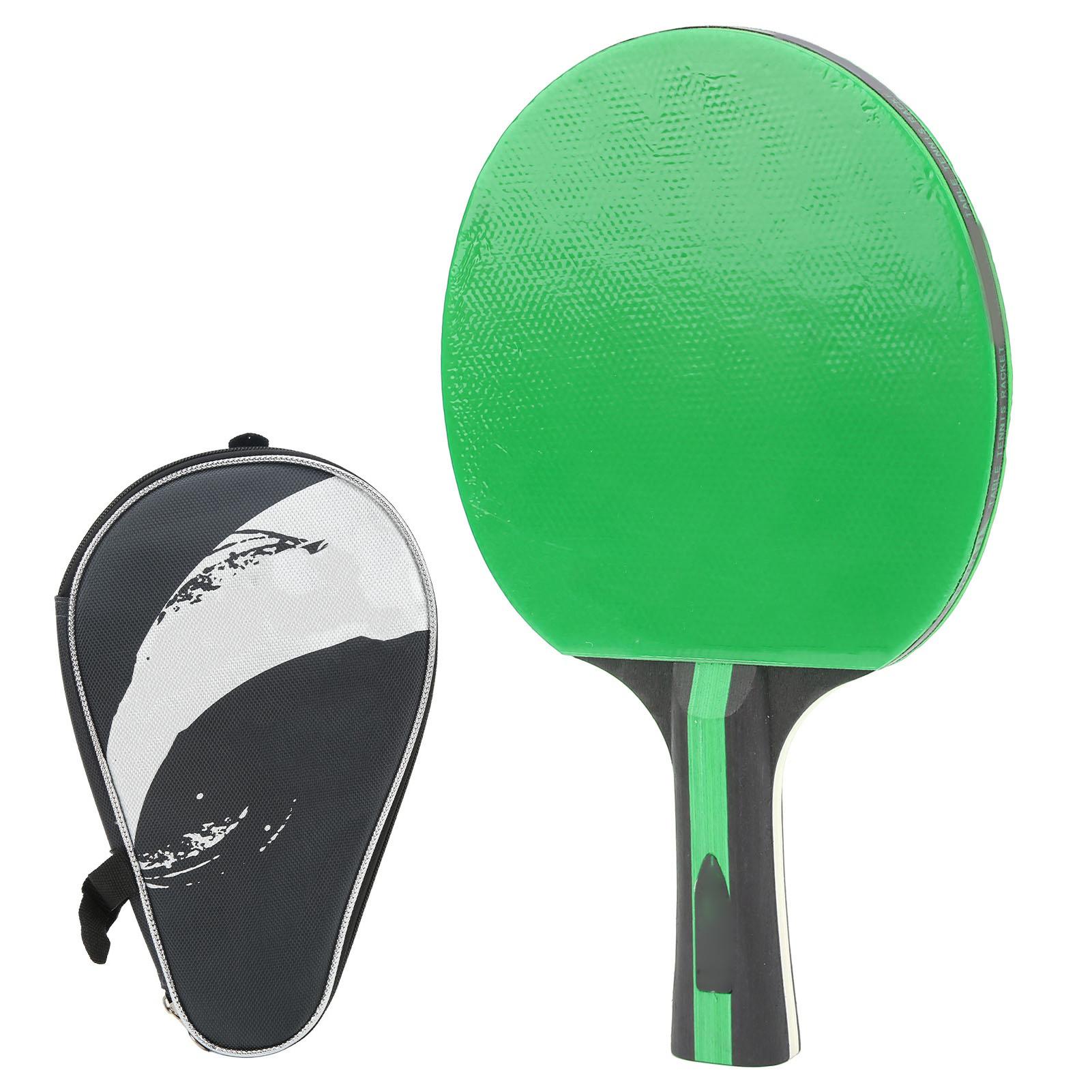 

REGAIL Table Tennis Paddle Double Sided Beef Tendon Rubber Training Handshake Table Tennis Rackets