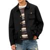 Men's Relaxed-Fit Casual Workwear Long-Sleeve Jacket