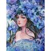 5D DIY Diamond Painting Kit Manga Woman Art Diamond Embroidery Rhinestones Decorations for Home