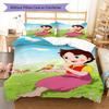 Heidi Bedding Quilt Set Quilt Cover Pillowcase Home Decoration Birthday Gift (1 * Duvet Cover + 2 * Pillowcase, Without Core)