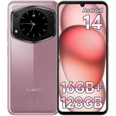 Cubot A30 Smartphone - 16GB+128GB/1TB Smartphone Android 14, 6.74" HD+/90Hz Display, 1.46" Back Screen, 48MP+16MP, 5100mAh, Dual SIM 4G/OTG