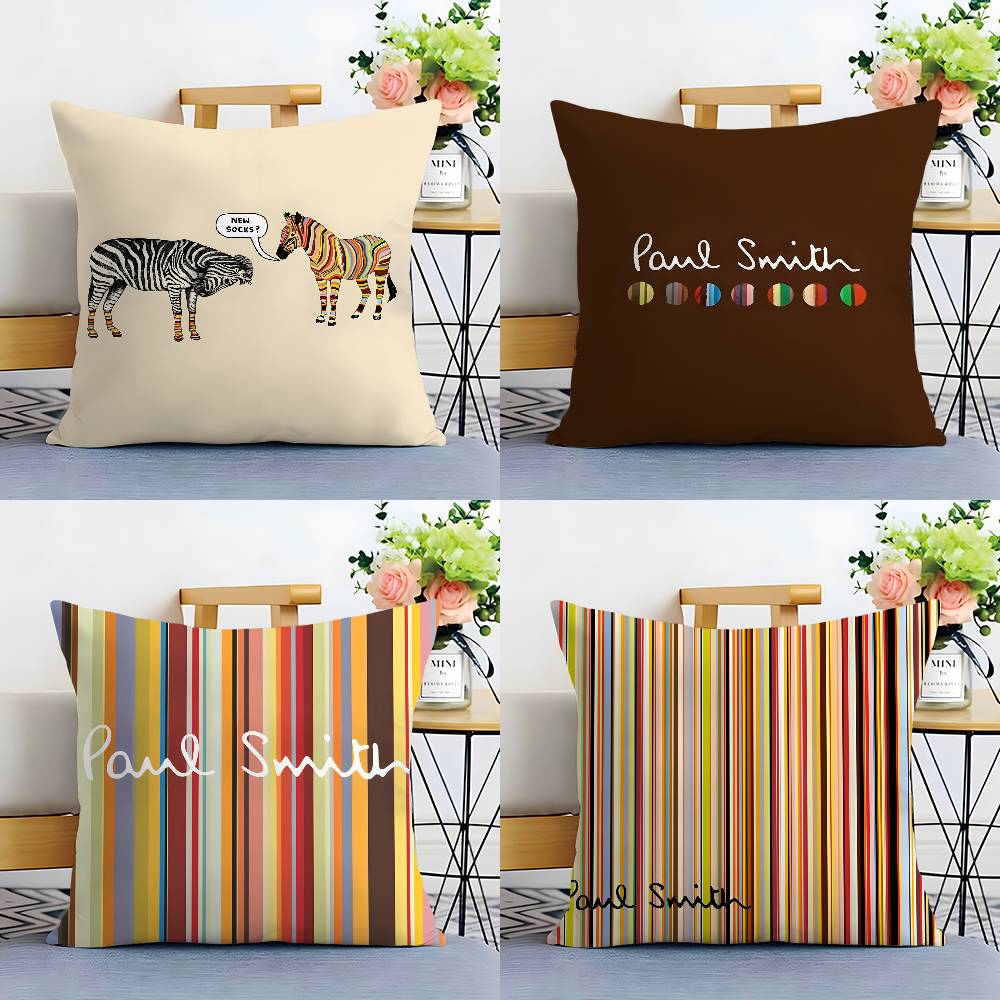 Funny S-Smith Fashion P-Paul Pillow Case Plush Fabric Soft Double Sided Print Sofa Cushion Cover Throw Pillow Covers