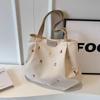 Large Capacity, Canvas, Bag, Women's Bag, Embroidery, Letters, Handbag, Student, Shoulder Bag, Tote Bag