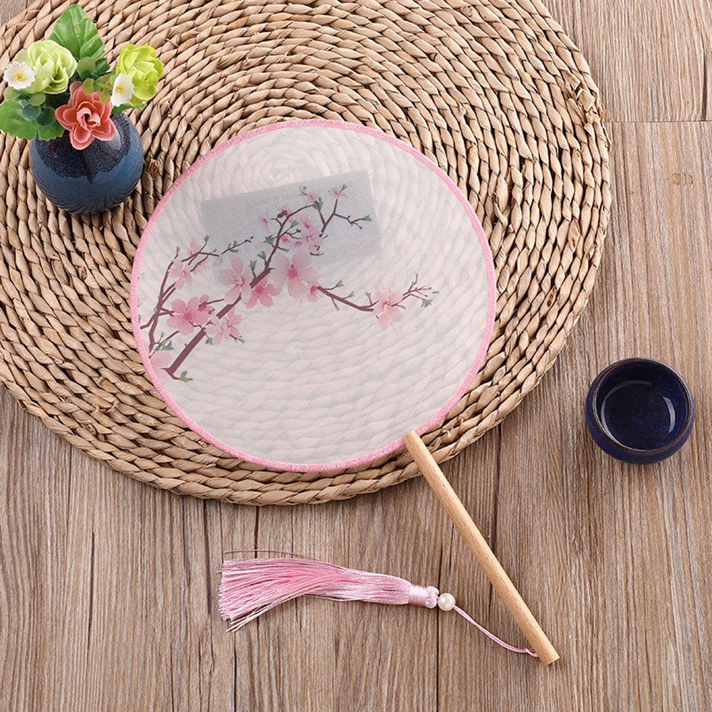 

Танцевальные аксессуары Вышивка Печать Танцевальный веер Ручная работа Групповой веер Круглый веер Круглый веер Танец