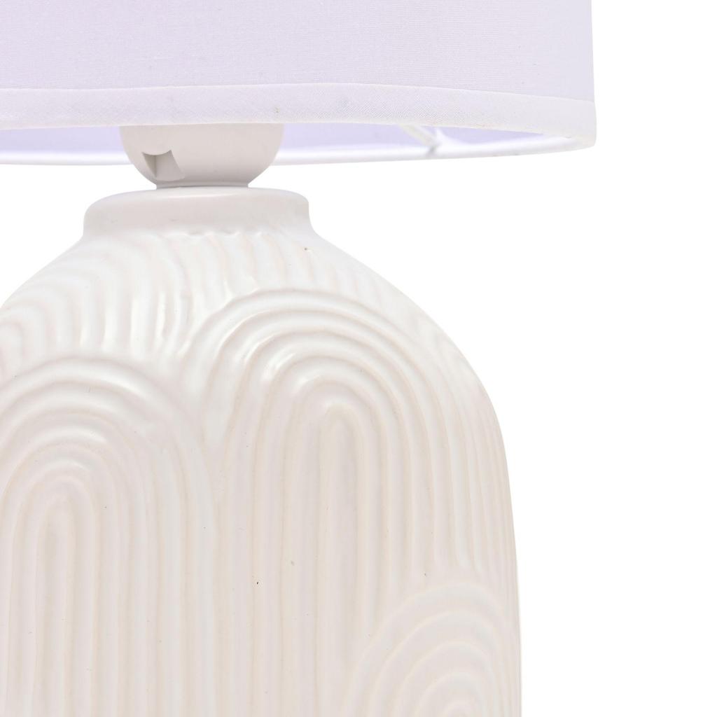 Hestia Natural Arched Line Lamp - 34cm