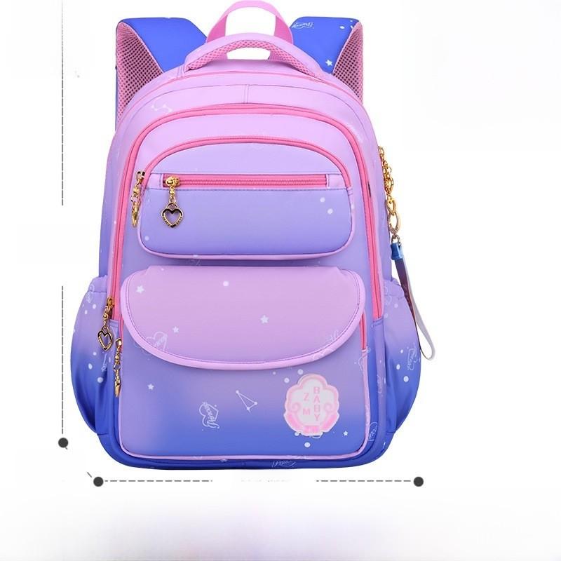 Kinder-Nylon-Schulrucksack mit atmungsaktivem Design für Grundschüler