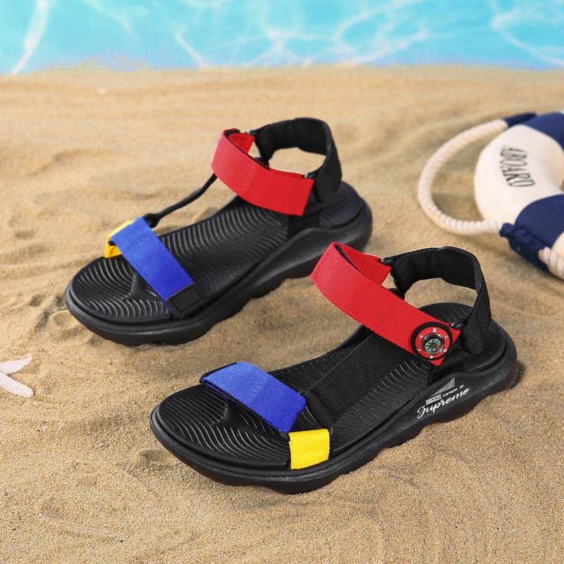 

Candy Sandals Boys Shoes Beach Shoes Girls Shoes South East Asia Ribbon Kids Beach Shoes 40