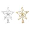 Christmas Tree Toppers Christmas Party DIY Decorations Accessories Star Shaped