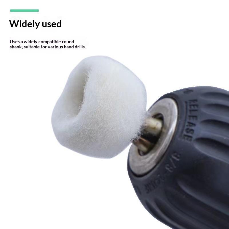 10Pcs Mini Grinding Sanding Head Abrasive Disc Felt 2.35/3Mm Shank Buffing Wheels Metal Polish Brush Drill Rotary Tool