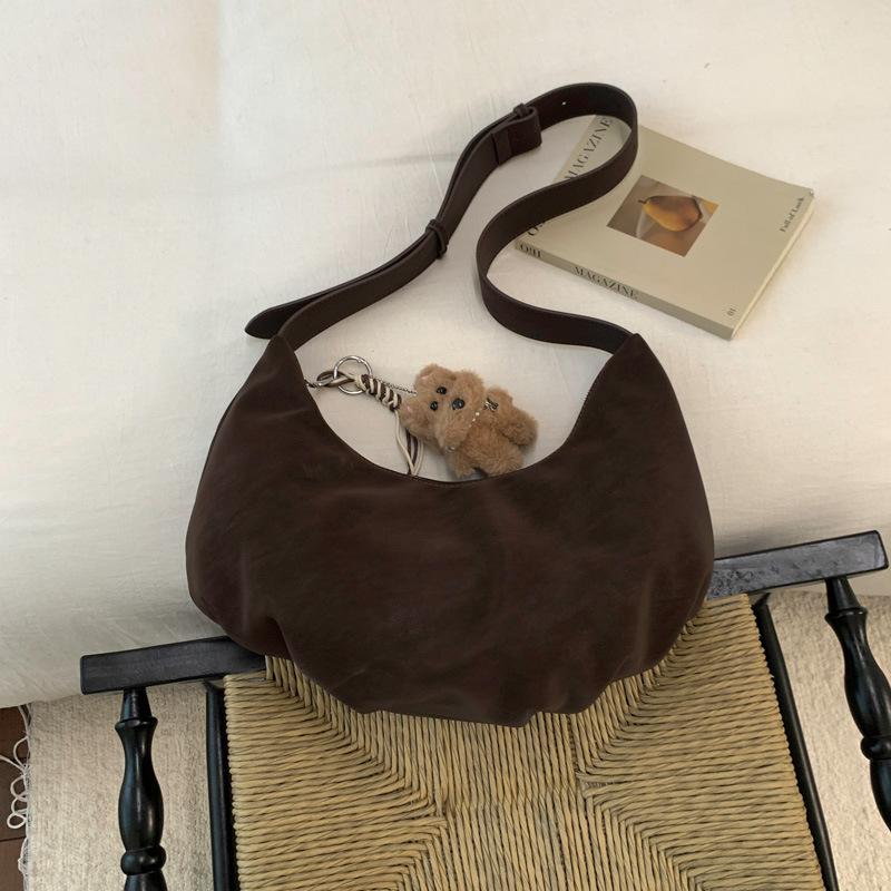 

Casual Simple Large-capacity Dumpling Bag Women s All-matching Commuting Cross-body High-end Shoulder 39x13x17 single package