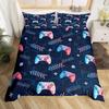 Gaming Duvet Cover Twin Queen Game Controller Bedding Set For Child Teens Gamer Room Decor Microfiber Gamepad Comforter Cover