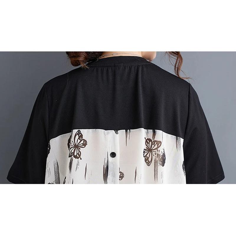 Xitao Lose Sets mit Patchwork-Print ZMY1268