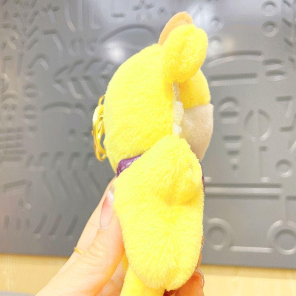 Cute Dragon Year Keychain Cartoon Backpack Doll Pendant Backpack Decor Dragon Doll Keyring  Couple