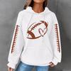Women's Casual Printed Long Sleeve Hoodie