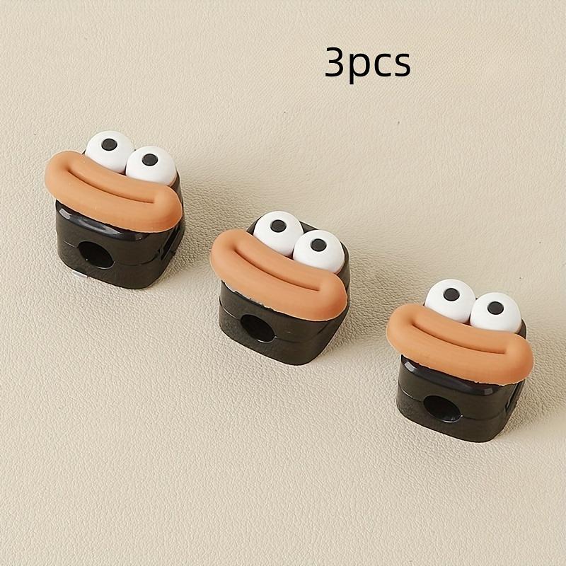 

Зажим для кабельного органайзера с мультяшным дизайном, набор из 3/6 магнитных кабельных органайзеров