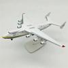 Metal Alloy Antonov An-225 Mriya Airplane Model 1/400 Scale Replica Model Airplane Toy for Collectio