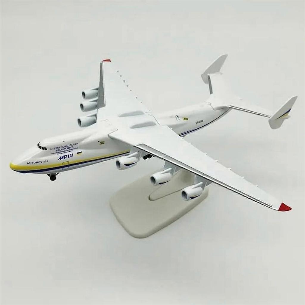 Metal Alloy Antonov An-225 Mriya Airplane Model 1/400 Scale Replica Model Airplane Toy for Collectio