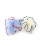 Charmy Color Line Scrunchie (Ivory)