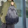 Gradient Retro Rucksack Große Kapazität Schüler Schultasche Jeans Rucksack